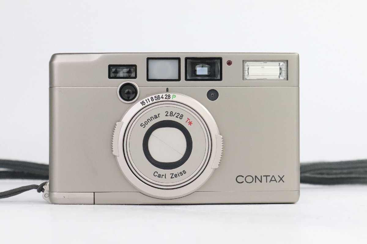 CONTAX コンタックス Tix チタン製 コンパクトフィルムカメラ 元箱付き★F_画像2