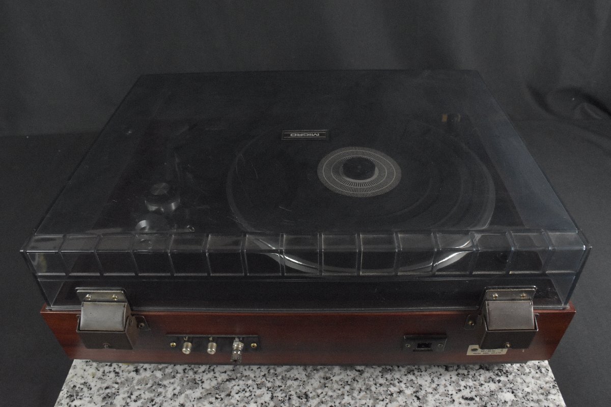 micro micro . machine MR-611 turntable record player *F