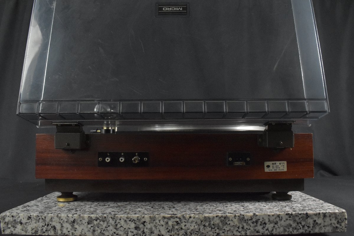 micro micro . machine MR-611 turntable record player *F