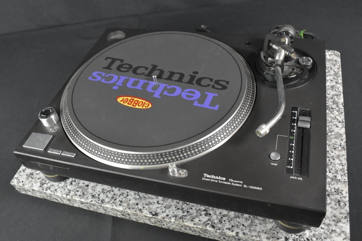 Technics テクニクス SL-1200 MK5 ターンテーブル レコードプレーヤー【ジャンク品】★F_画像1