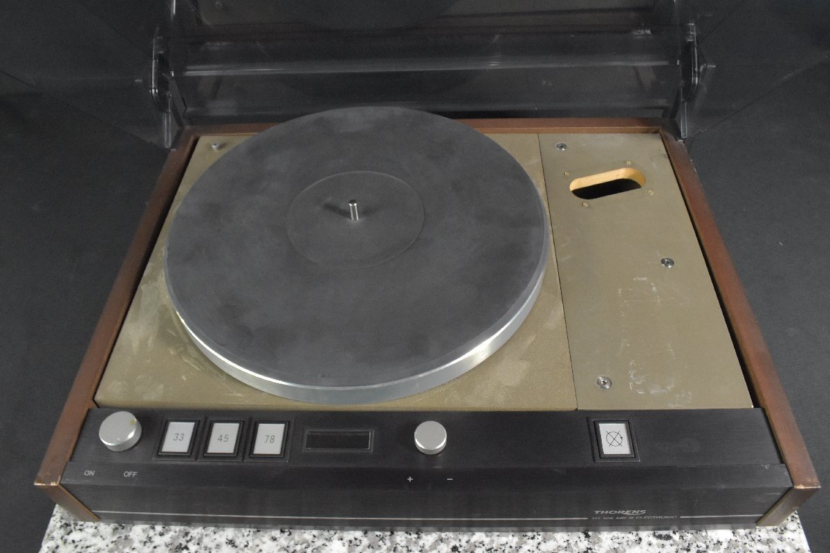 THORENS トーレンス TD 126 MK III ターンテーブル レコードプレーヤー【ジャンク品】★F_画像7