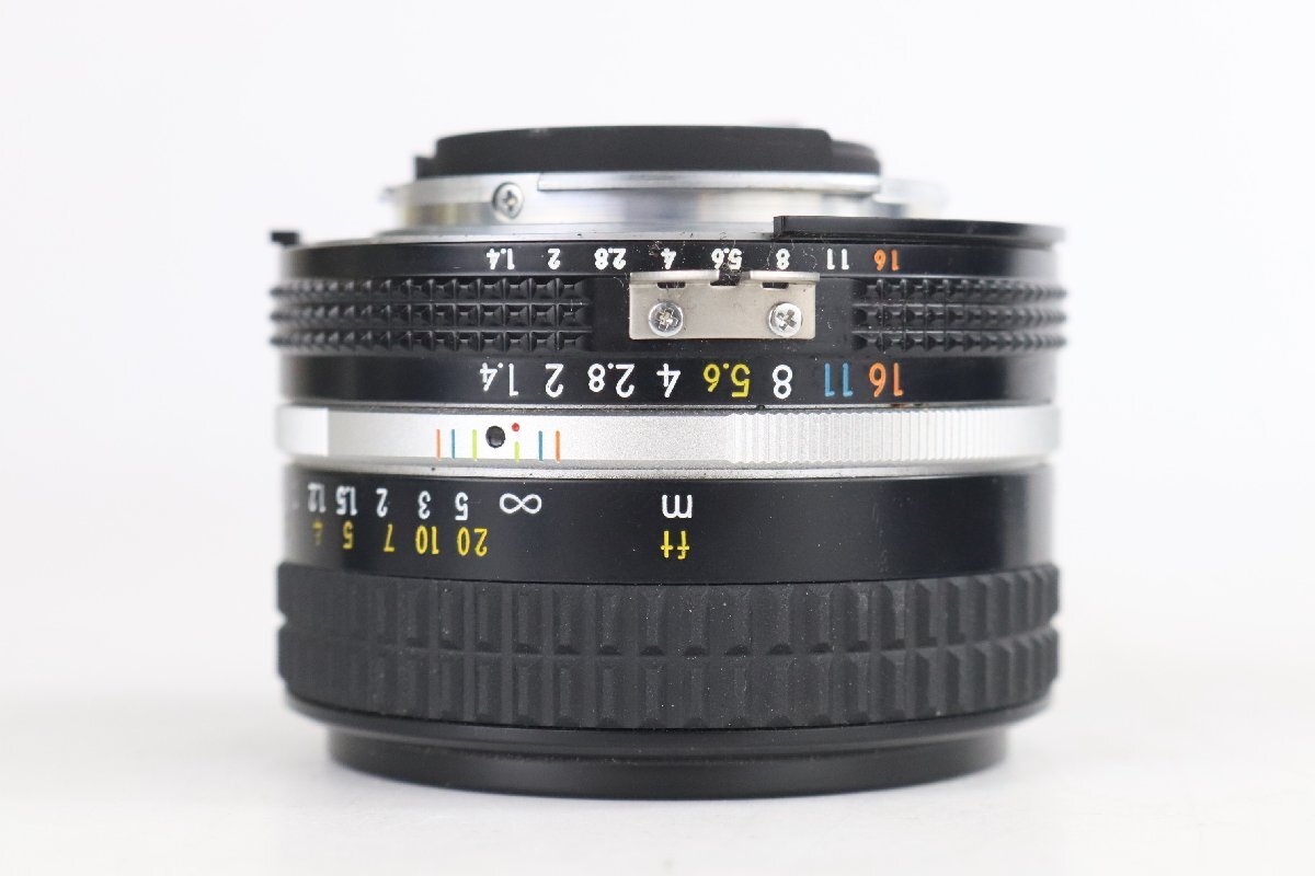 Nikon ニコン FM3A フィルム一眼レフカメラ + Nikkor 50mm F1.4 Ais 標準単焦点レンズ★F_画像8