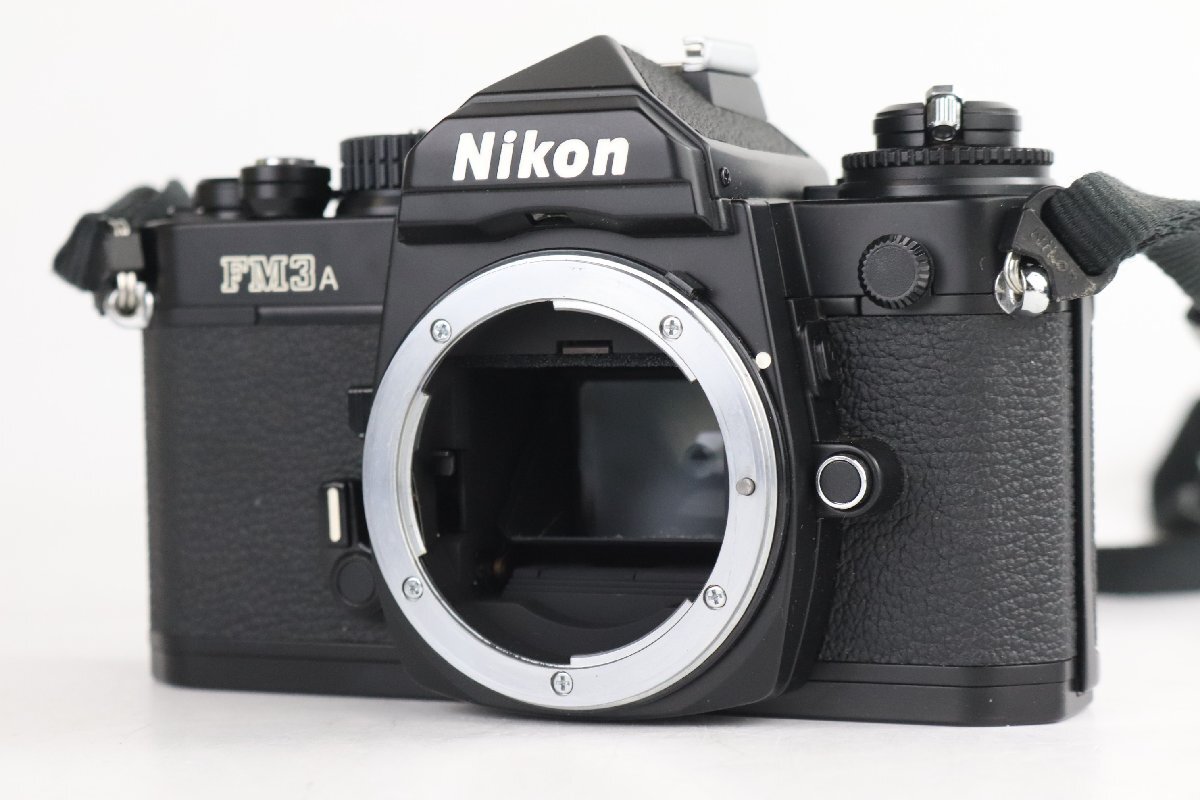 Nikon ニコン FM3A フィルム一眼レフカメラ + Nikkor 50mm F1.4 Ais 標準単焦点レンズ★F_画像2
