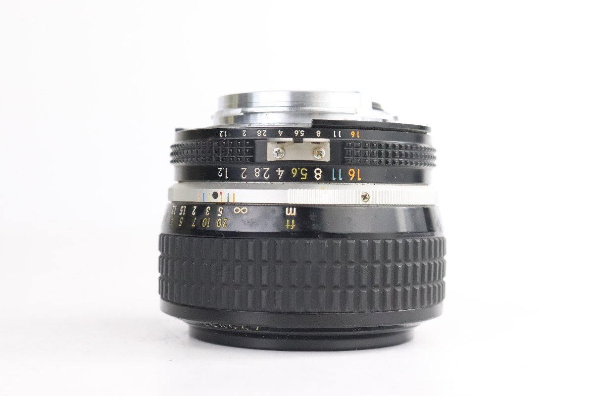 Nikon ニコン Nikkor ニッコール 50mm F1.2 Ais 単焦点レンズ　【ジャンク品】★F_画像6