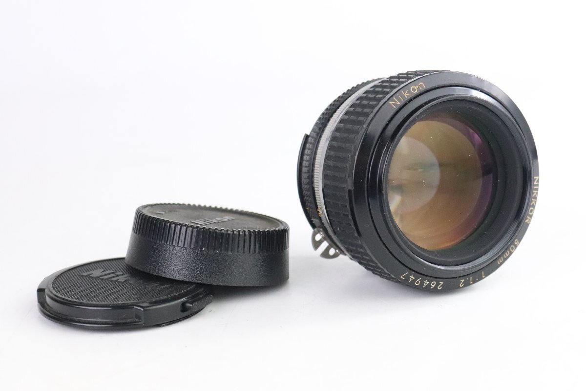 Nikon ニコン Nikkor ニッコール 50mm F1.2 Ais 単焦点レンズ　【ジャンク品】★F_画像1