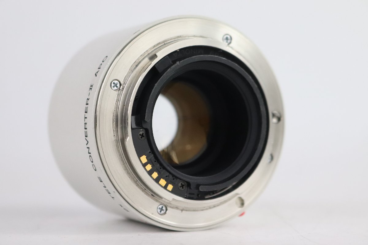 MINOLTA ミノルタ AF 2x TELE CONVERTER-II APO / AF 1.4x TELE CONVERTER-II APO テレコンバーターセット 【ジャンク品】★F_画像7