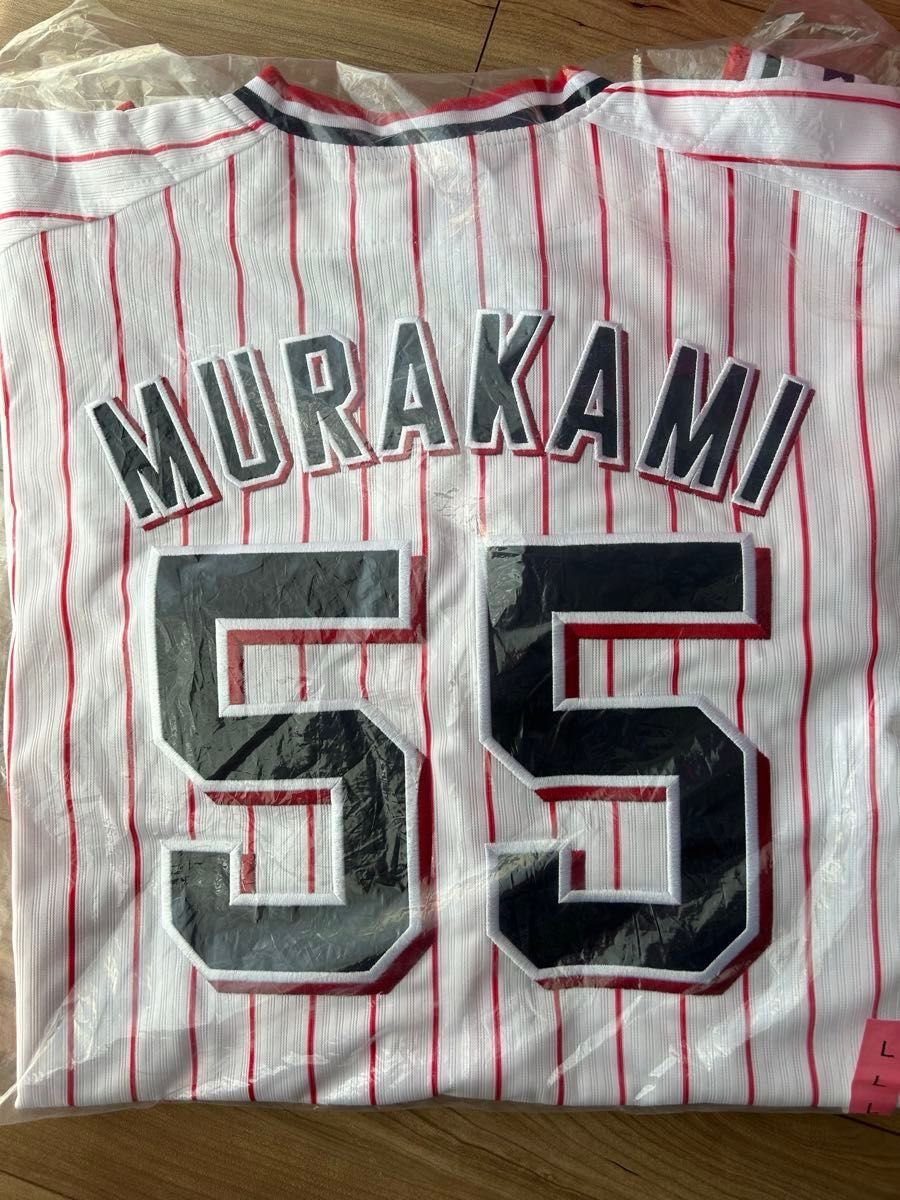 ヤクルト村上宗隆選手プロコレユニフォーム(ホーム) Sサイズ ヤクルト村上宗隆選手プロコレユニフォーム(ホーム) Sサイズ
