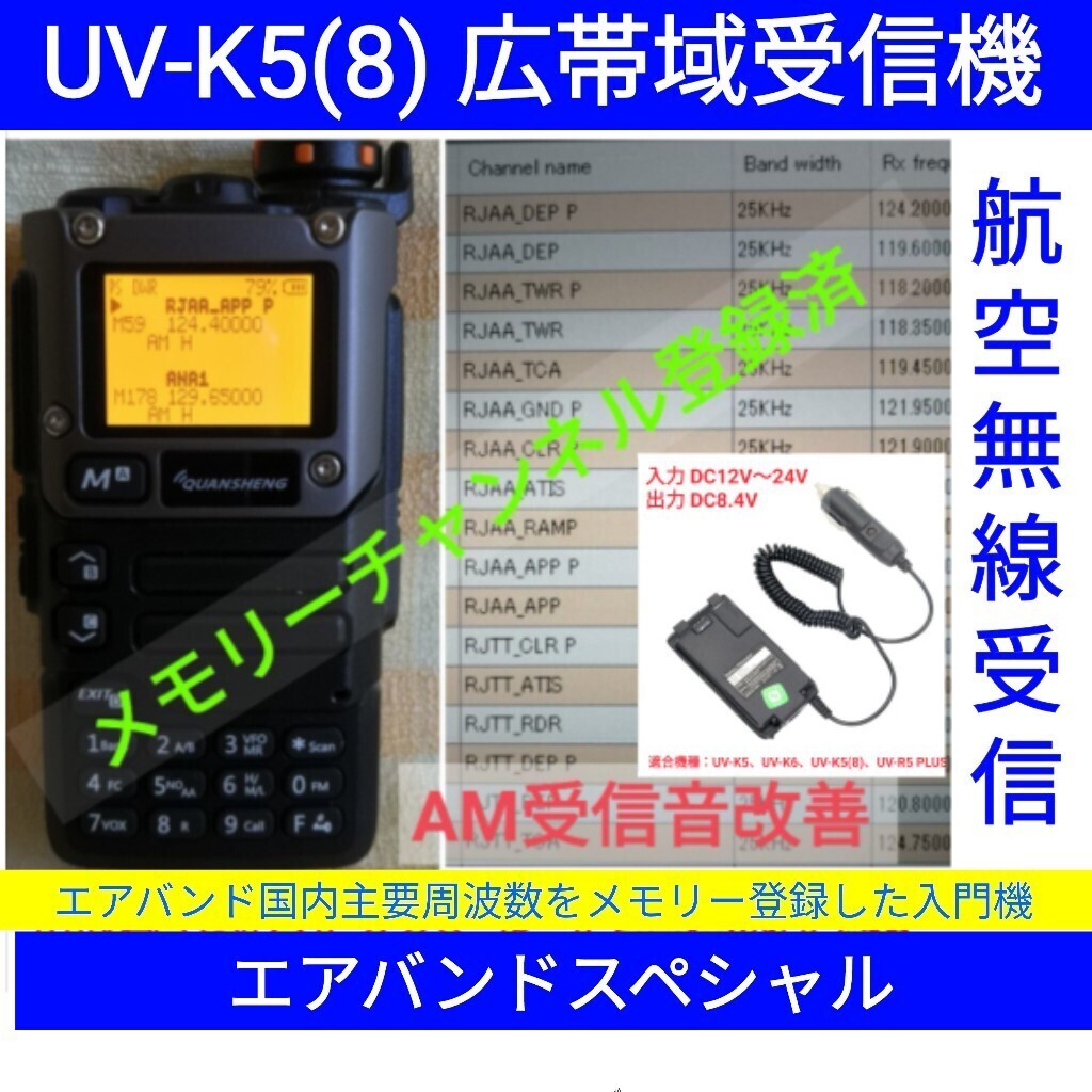広帯域受信機(エアバンド、盗聴器) QUANSHENG UV-K5 広帯域受信機(エアバンド、盗聴器) QUANSHENG UV-K5 Amazon