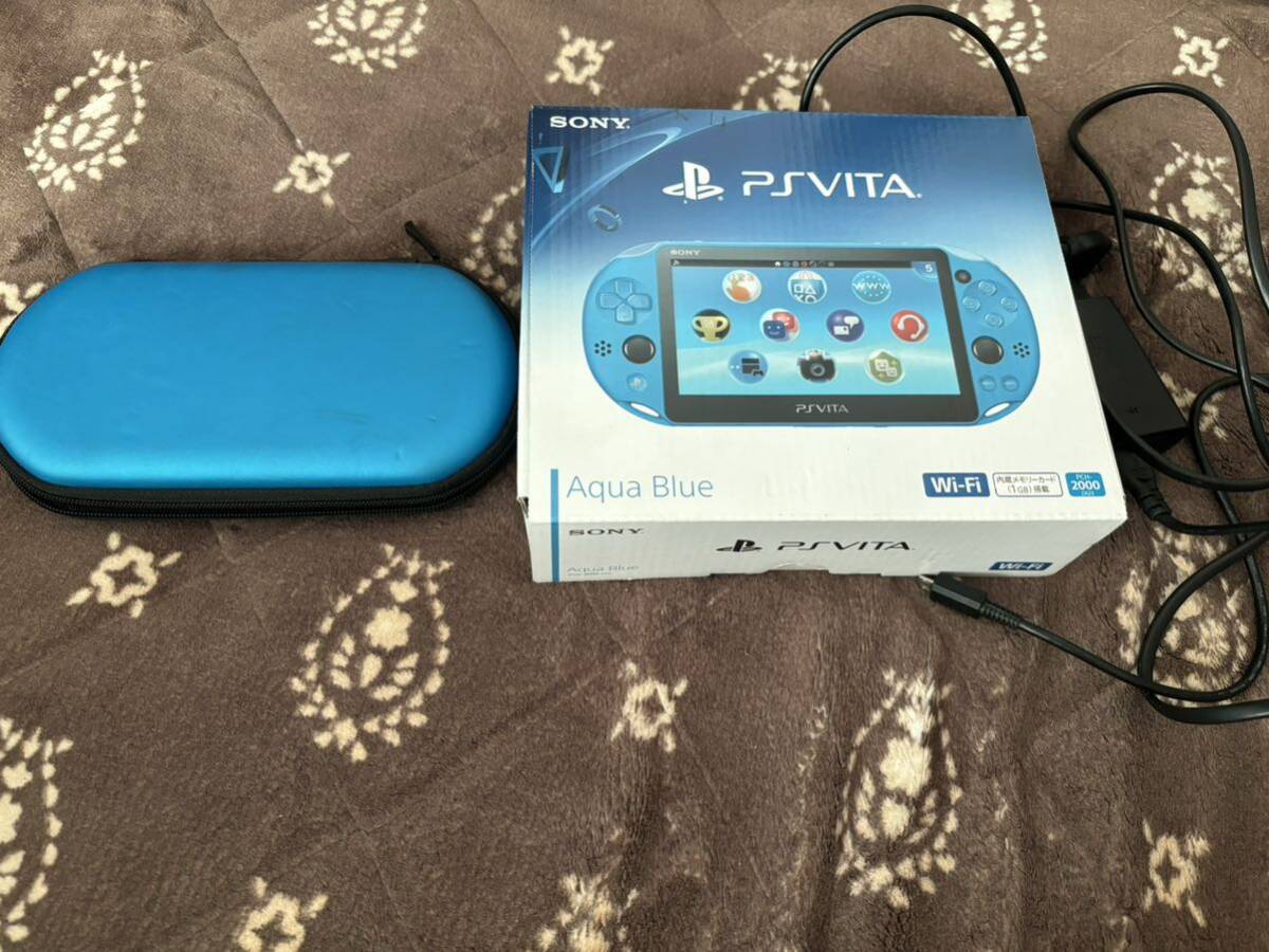 SONY PSVITA body aqua blue 8gb