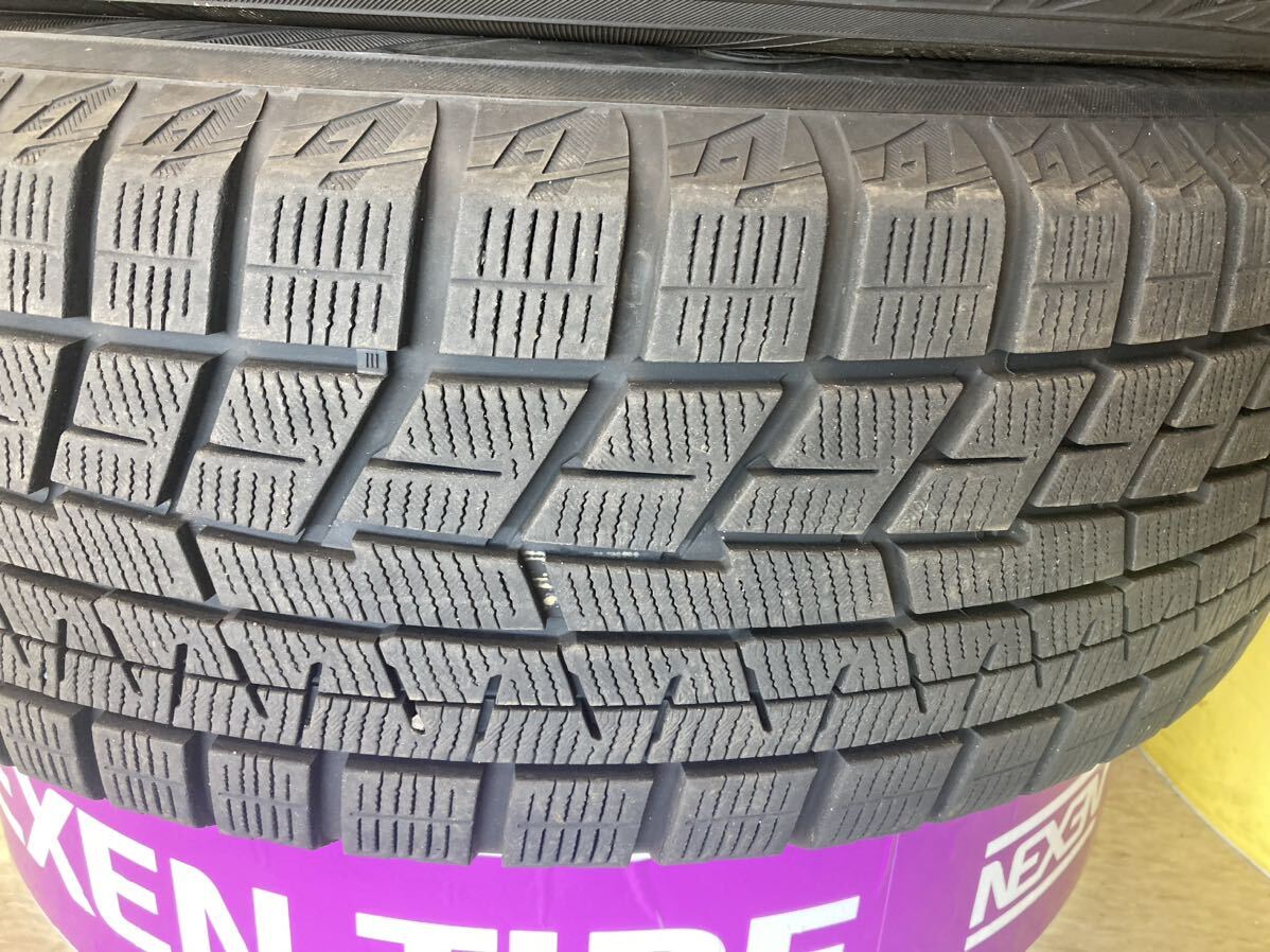 バリ山1シーズンのみ使用　カローラクロス　スタッドレス ice guard IG60 215/60R17 GRASS 4本セット 2022年製造　新潟市　手渡し可_画像9