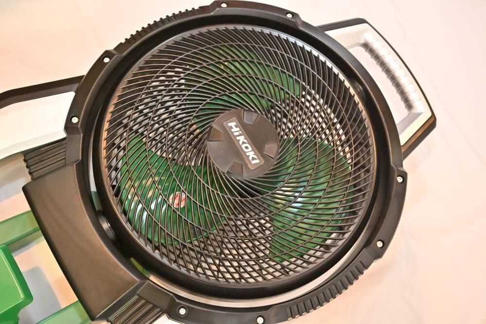 HiKOKI( high ko-ki) UF18DSAL(NN) 14.4V 18V common use rechargeable cordless fan AC100V use possible automatic yawing function . battery * charger optional 