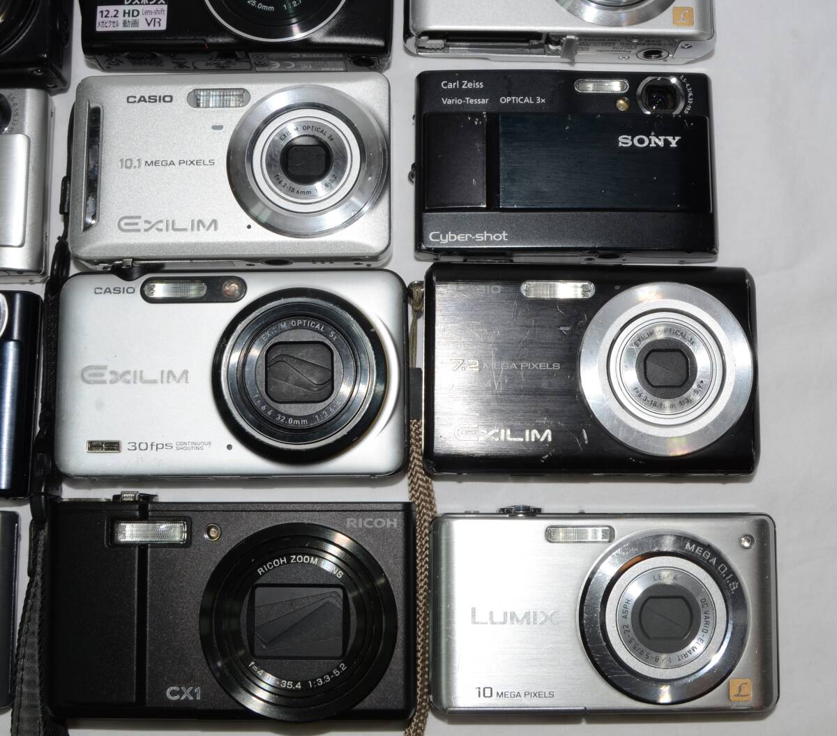1円～（ジャンク)デジタルカメラ 12台　NIKON, CASIO, SONY, PANASONIC, RICOH_画像5