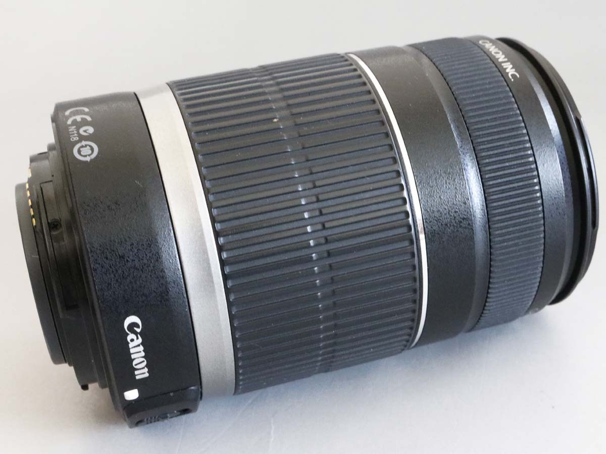 ⑥Canon EFS 55-250mm 1:4-5.6 IS カメラレンズ 動作未確認_画像4