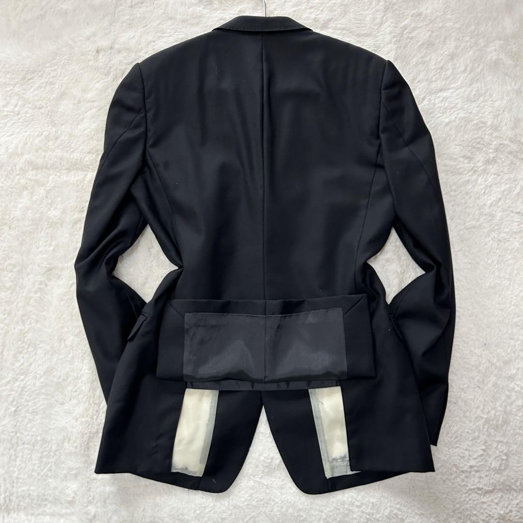 [.. go out feeling of luxury rare ]en Hollywood setup suit wool gyaba Gin black M size Mr. 807PEG COMPILE LINE