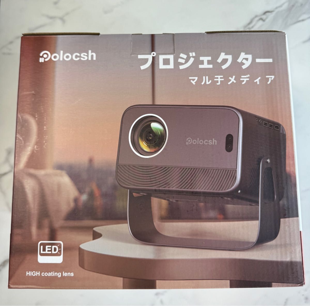 プロジェクター 小型 Polocsh 360°回転&2024年モデル|Yahoo プロジェクター 小型 Polocsh 360°回転&2024年モデル|Yahoo