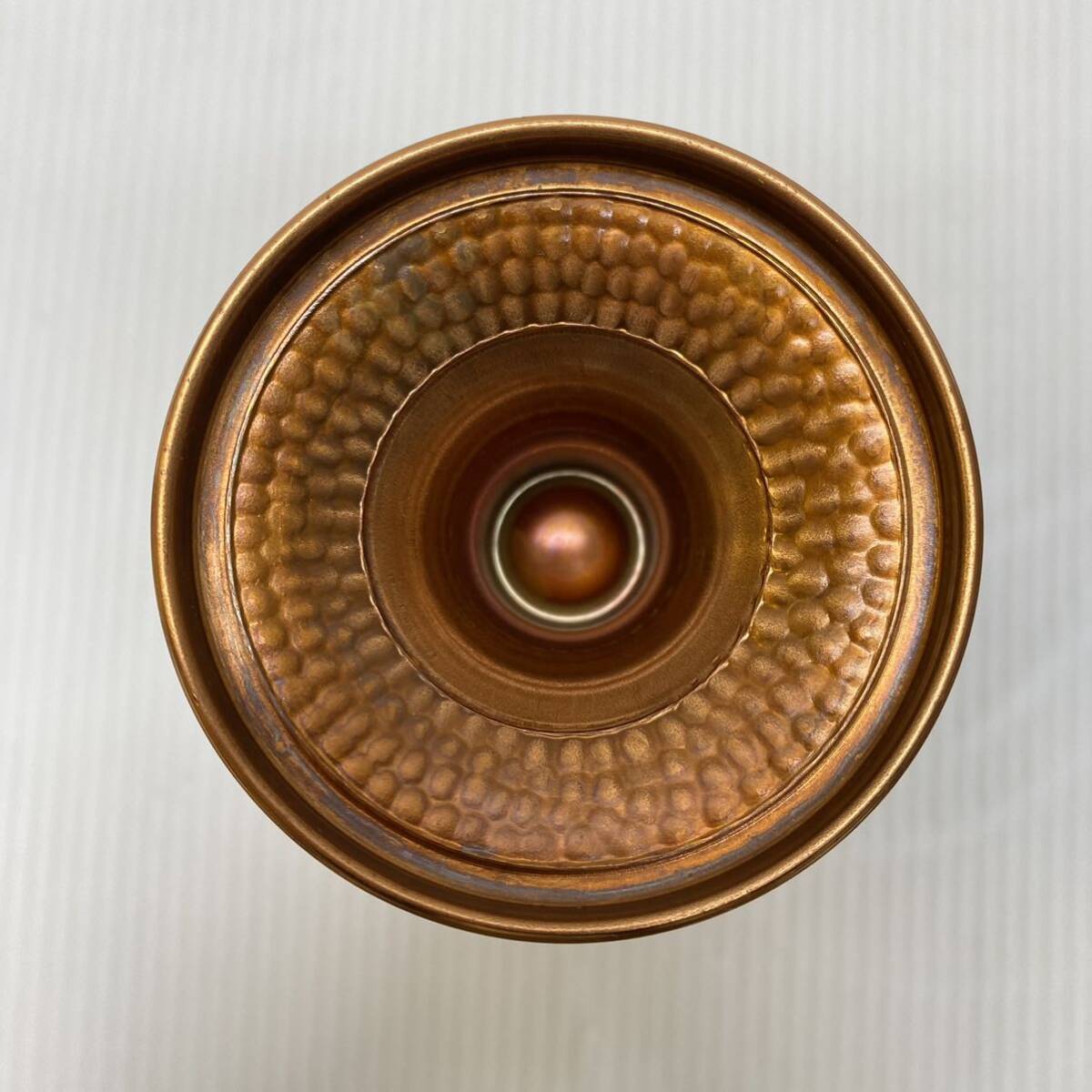 銅器 ゴブレット 五客組 5個セット Copper カッパーウェア 純銅 酒器 グラス コップ 食器 未使用_画像5