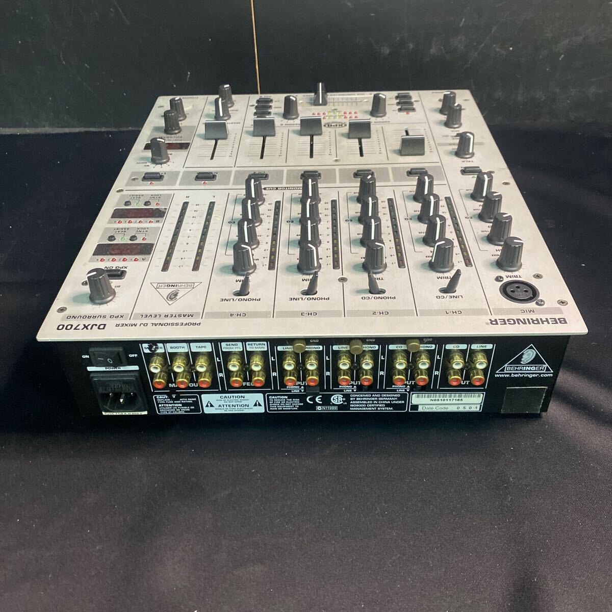 167 BEHRINGER Behringer Professional DJ миксер DJX700 Pro миксер электризация возможность 