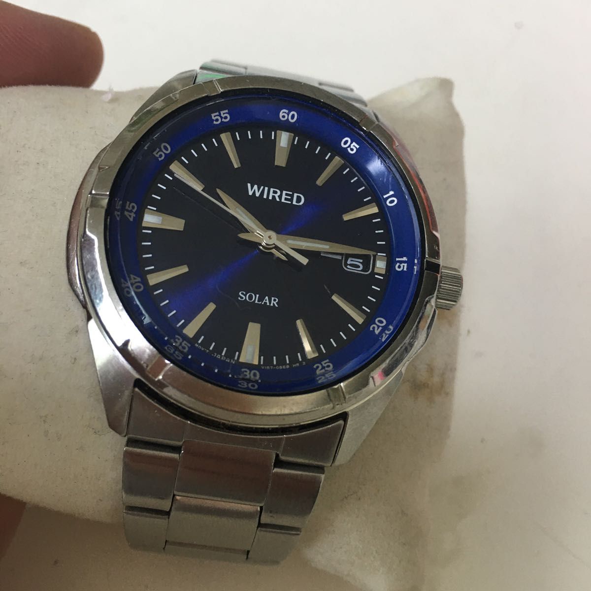 SEIKO WIRED ソーラー 腕時計　稼働中