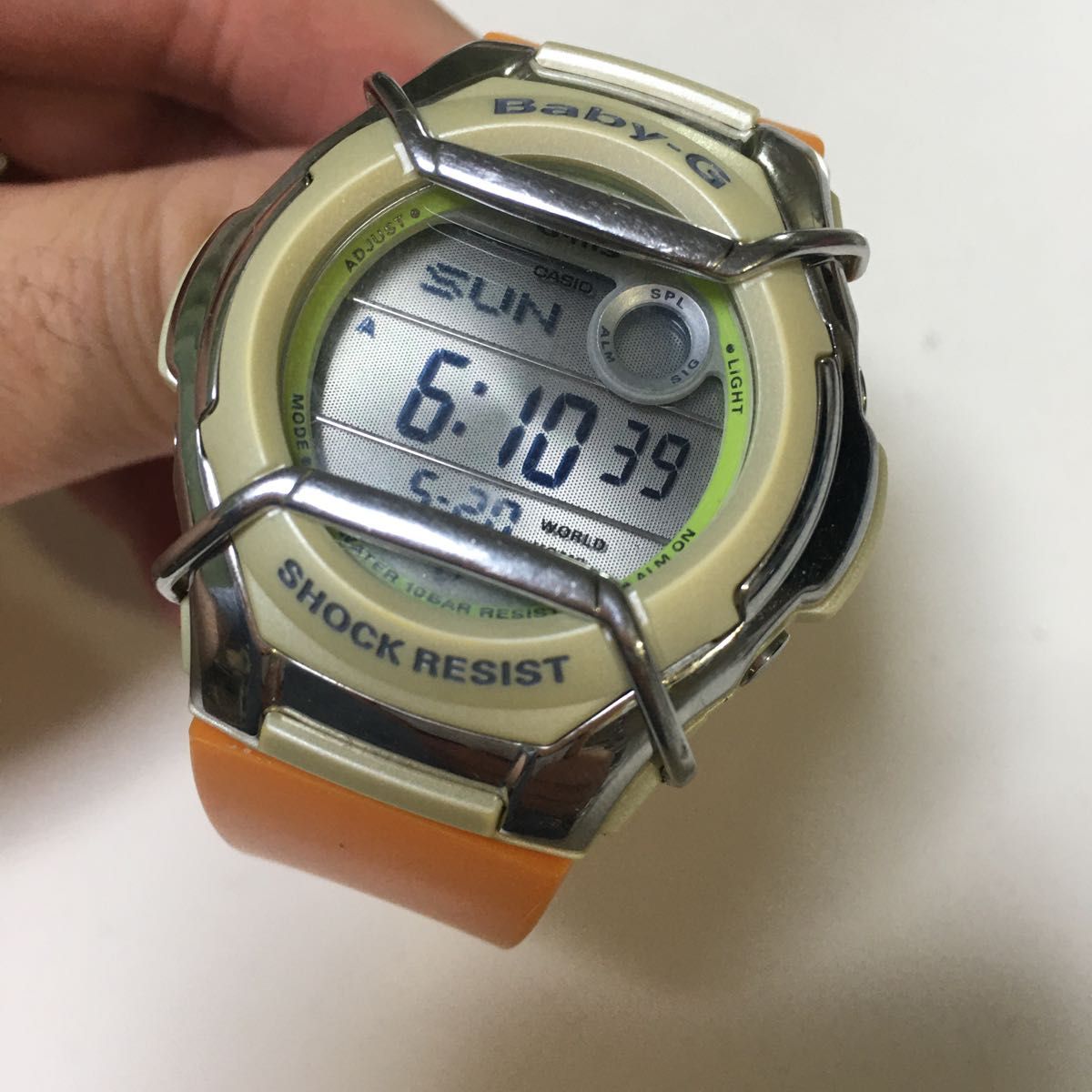 CASIO Baby-G MSG-134 稼働中