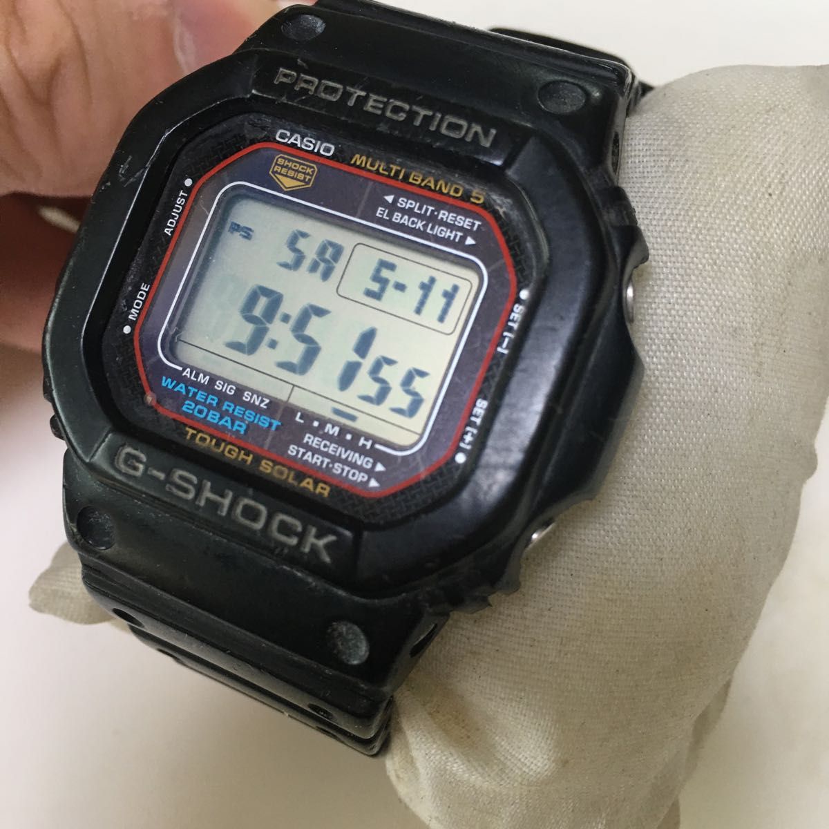 CASIO G-SHOCK GW-M5600  電波ソーラー　稼働中