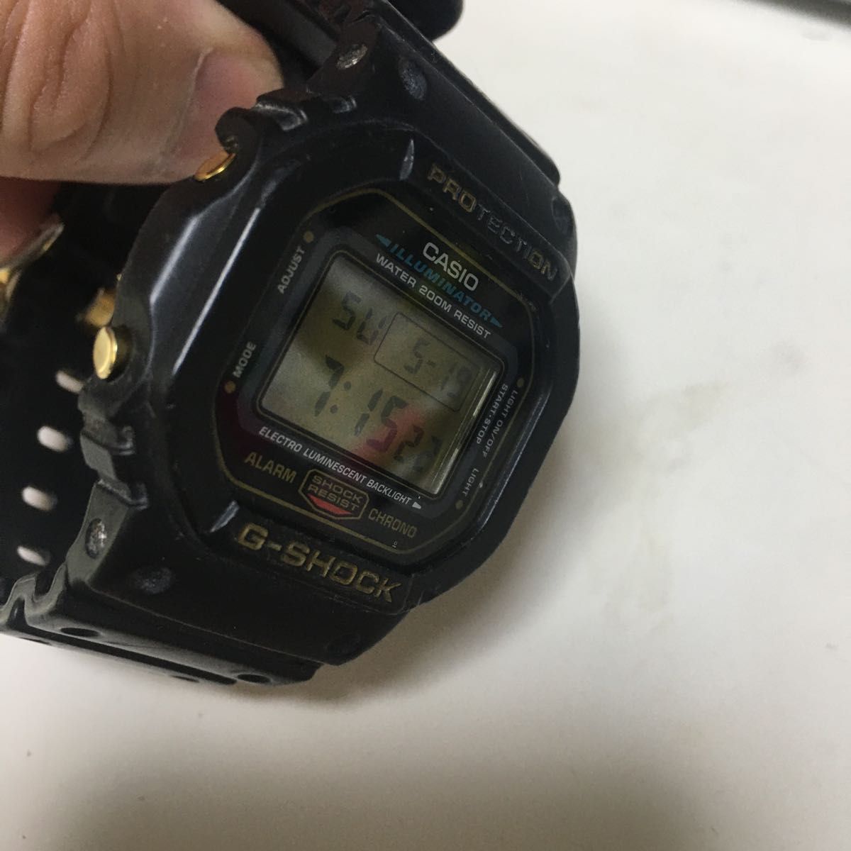 CASIO G-SHOCK DW-5600E 稼働中