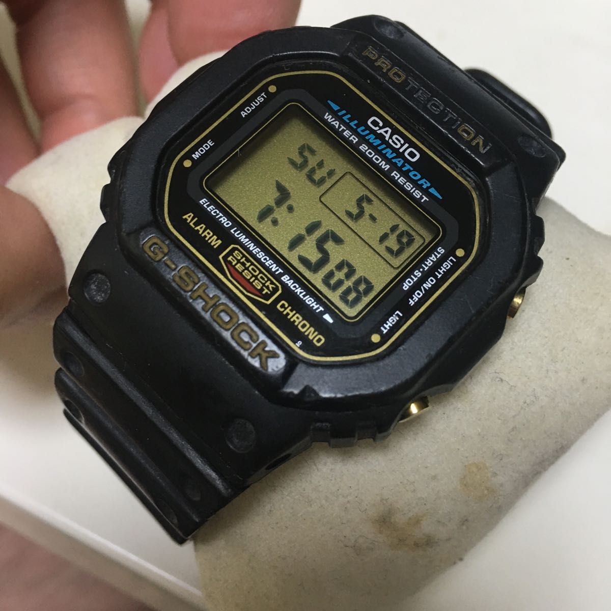 CASIO G-SHOCK DW-5600E 稼働中