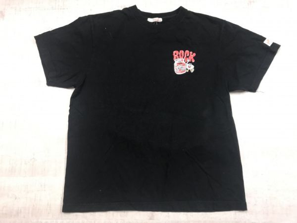 JAPAN JAM 2022 ロッキンオンジャパン rockin'on ロックT 邦楽 バンドT フェス 半袖Tシャツ カットソー メンズ バックプリント有 L 黒_画像1