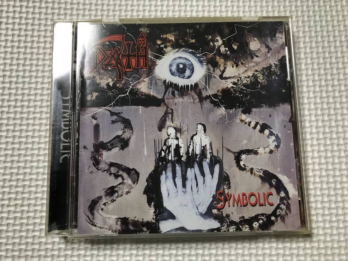 KSH52 CD デス　シンボリック 未使用ステッカー付 帯付き　DEATH　SYMBOLIC　デスメタル_画像1