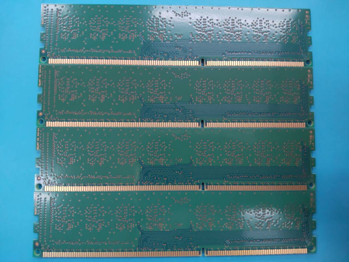 動作確認 SAMSUNG製 PC3-12800U 1Rx8 4GB×4枚組=16GB 13500010514_画像2