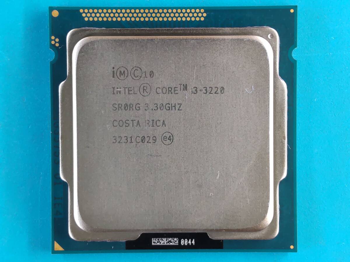 Intel Core i3-6100 3220 3220 3220 4個セット 動作未確認※動作品から抜き取15420010514_画像6