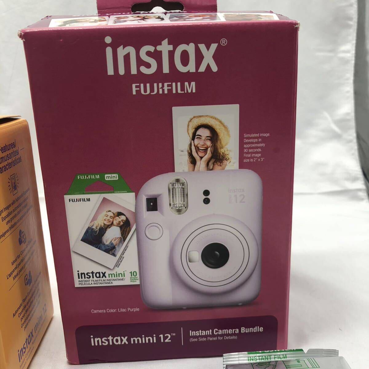 FUJIFILM instax mini 12 полный комплект работоспособность не проверялась не использовался новый старый товар YS RACQ