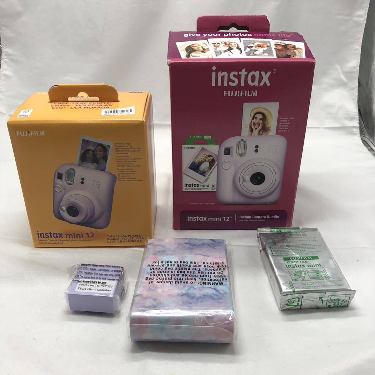 FUJIFILM instax mini 12 complete set operation not yet verification unused new old goods YS RACQ