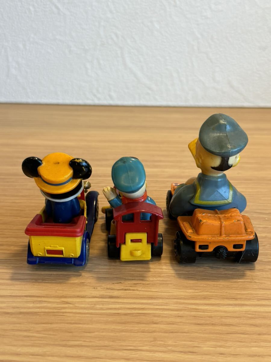  Tommy Matchbox minicar Disney Mickey Donald toy toy Showa Retro antique vintage toy miscellaneous goods set 