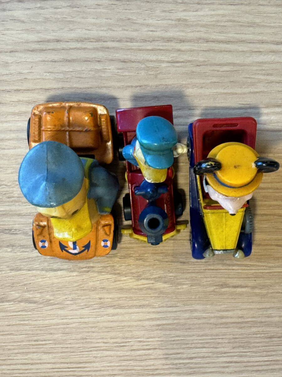  Tommy Matchbox minicar Disney Mickey Donald toy toy Showa Retro antique vintage toy miscellaneous goods set 