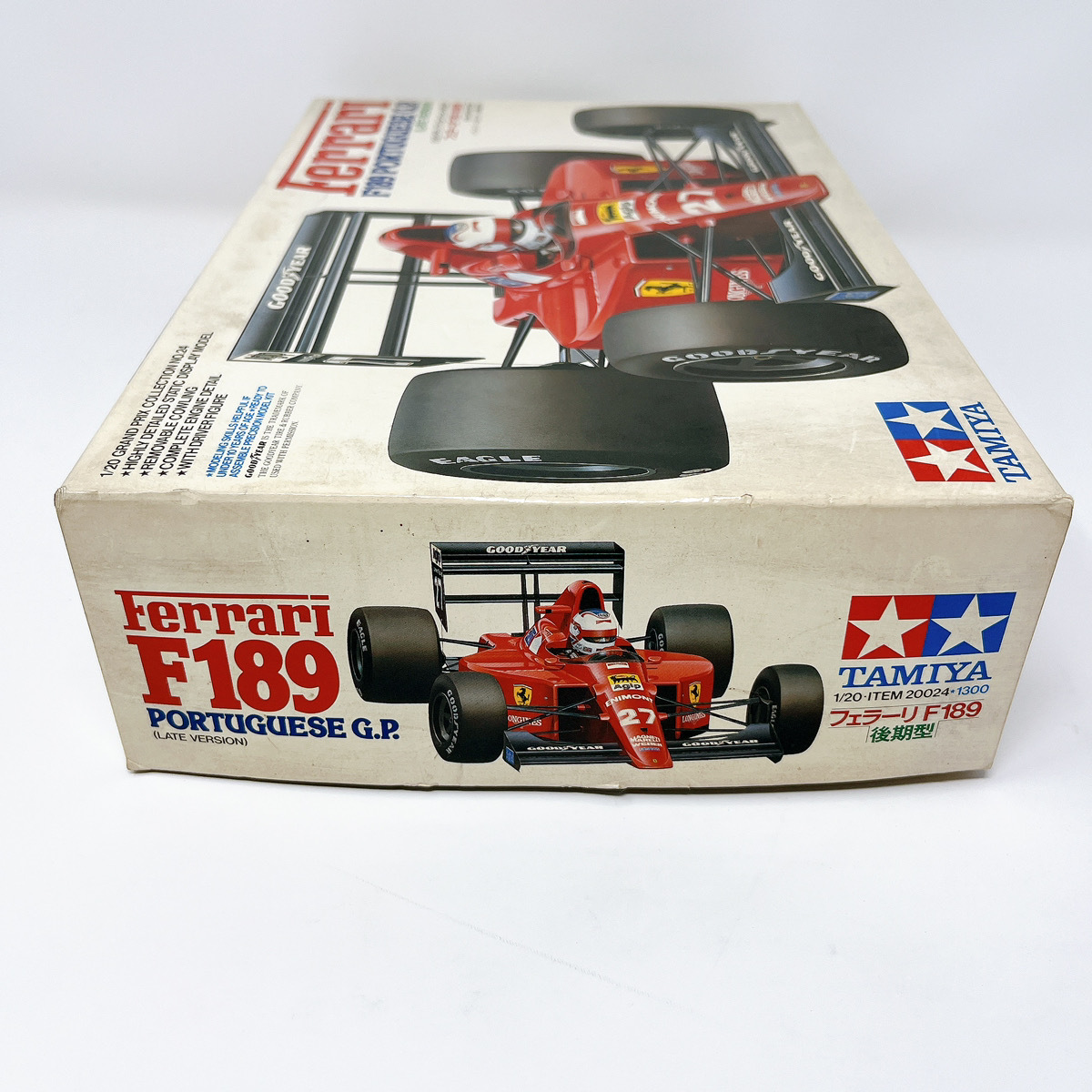 074A-3 未開封 未組立 タミヤ 1/20 フェラーリ F189 後期型 ポルトガルGP仕様 FERRARI TAMIYA グランプリコレクション F-1 F1 サーキット_画像5