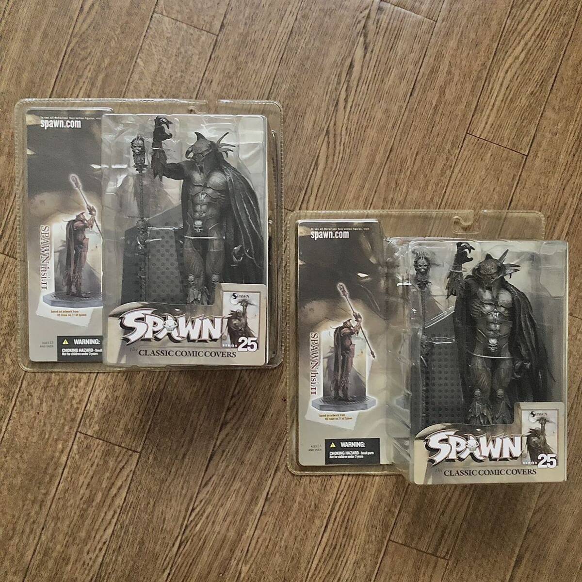 【未開封2個セット・美品】レイヴンスポーン リペイント ウォルマート限定版 / シリーズ25 SPAWN マクファーレン RAVEN Walmart limited_画像1