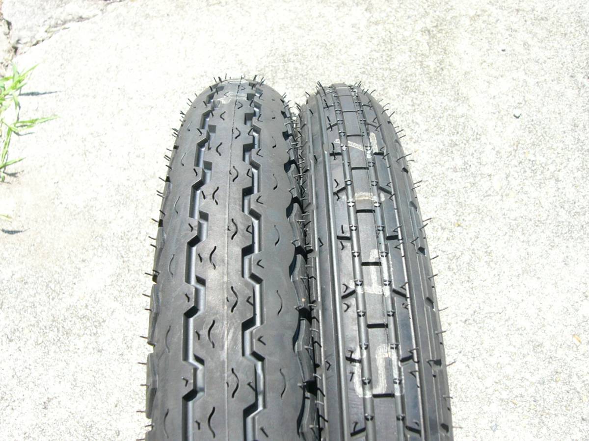 #[AZ] Dunlop D107 70/90-17 38P WT 80/90-17 44P WT new model Super Cub 110 front and rear tire 2 pcs set ②