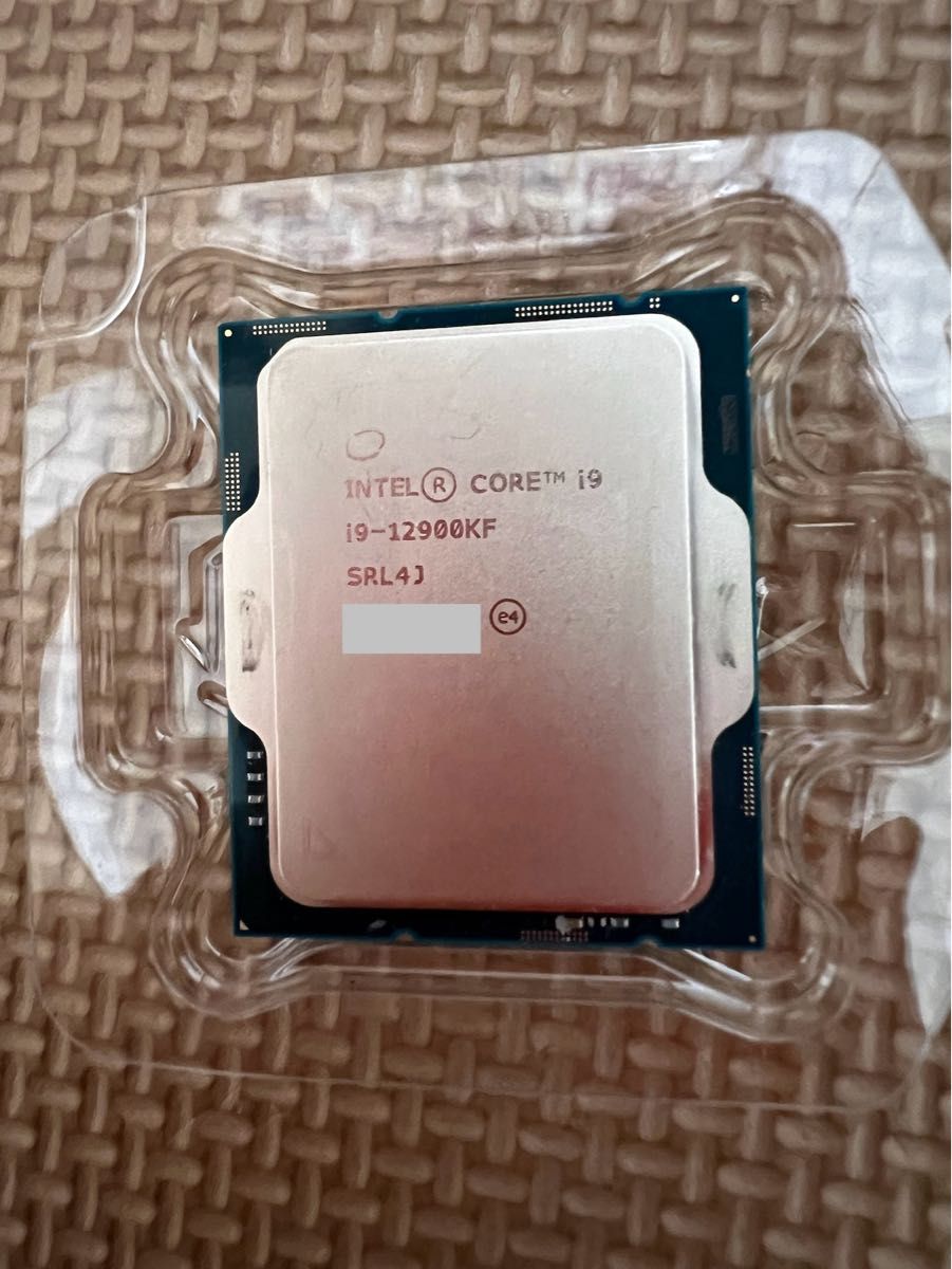 Intel Core i9-12900KF  CPU 動作品