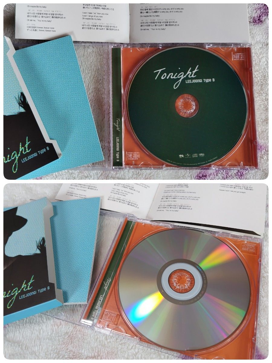 イ・ジュンギ　CD　Tonight　Type 　A（CD+DVD）
