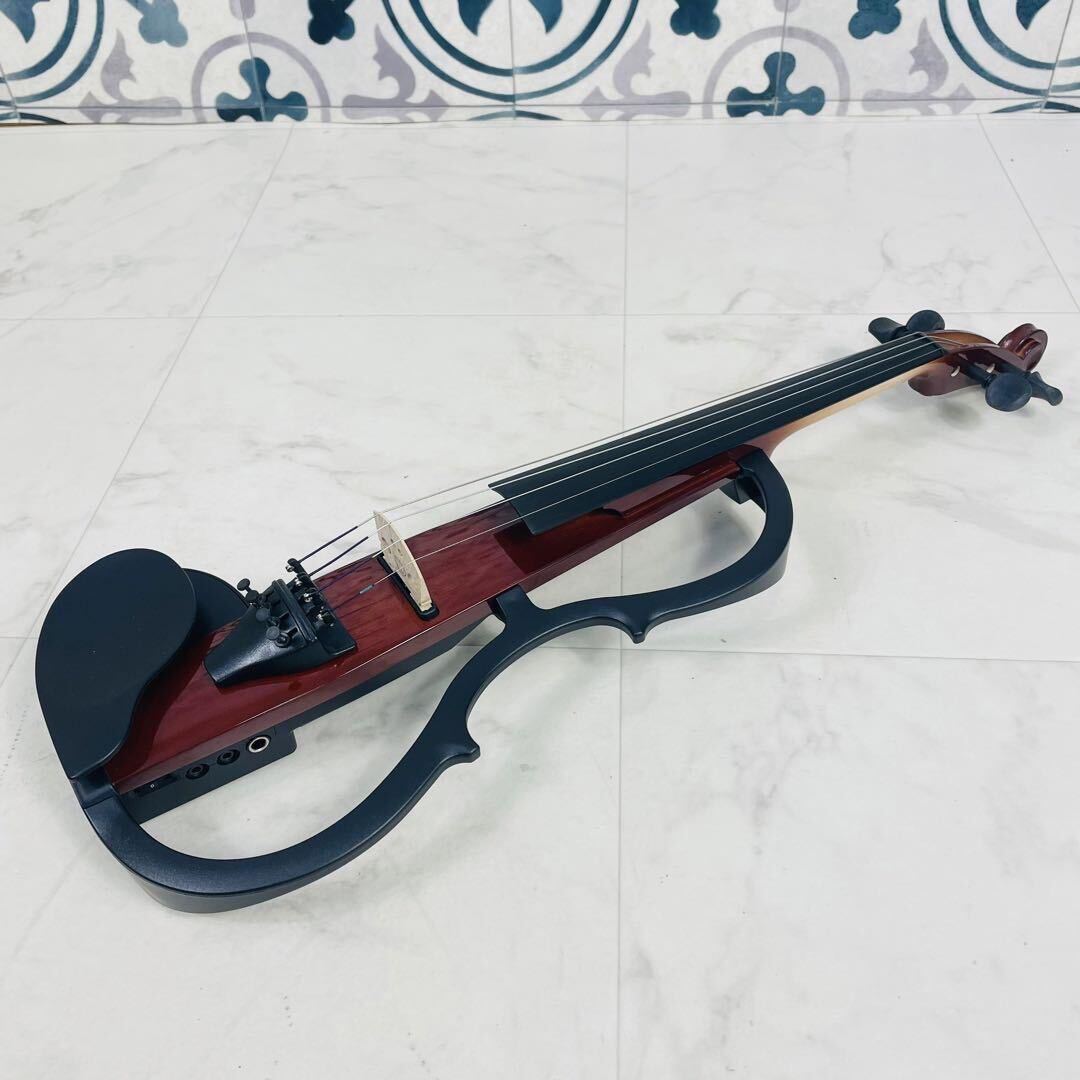 美品　YAMAHA　ヤマハ　サイレントバイオリン　SV130　弦楽器　ヴァイオリン