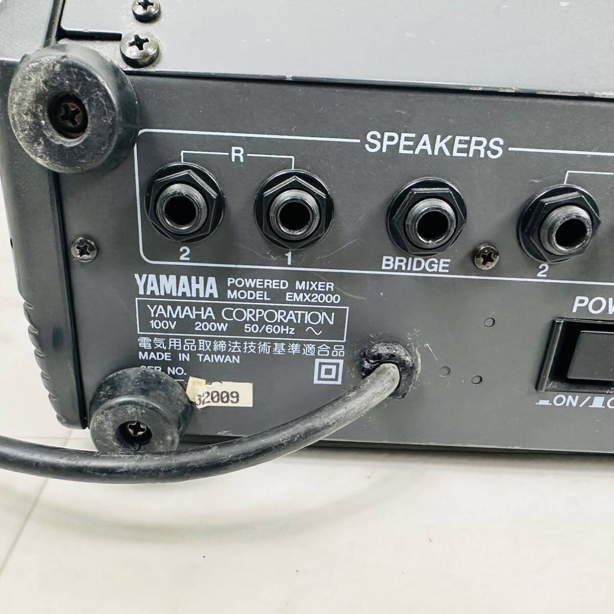 YAMAHA Yamaha Powered миксер POWERED MIXER EMX2000 электризация проверка только б/у товар 
