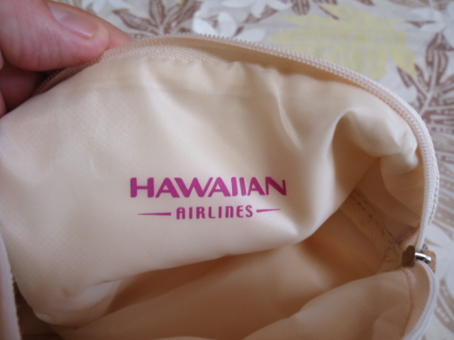 ハワイ　ハワイアン航空　シグゼーン　ビジネスクラス　アメニティ2点セット　新品　未使用品_画像6