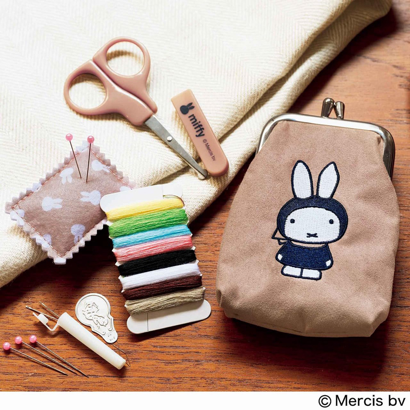  Lynn flannel 2024 year 2 month number [ appendix ] Miffy .... bulrush . pouch & sewing set 