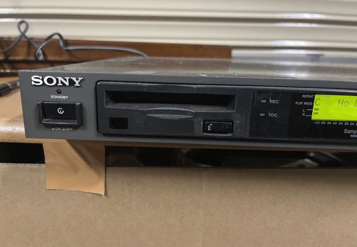 SONY Sony MDS-E11 business use MD recorder electrification verification present condition goods 