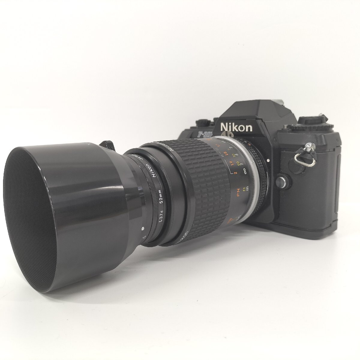 ●Nikon ニコン 一眼レフカメラ ボディ F-301 レンズ Micro NIKKOR 105mm F/2.8の画像2