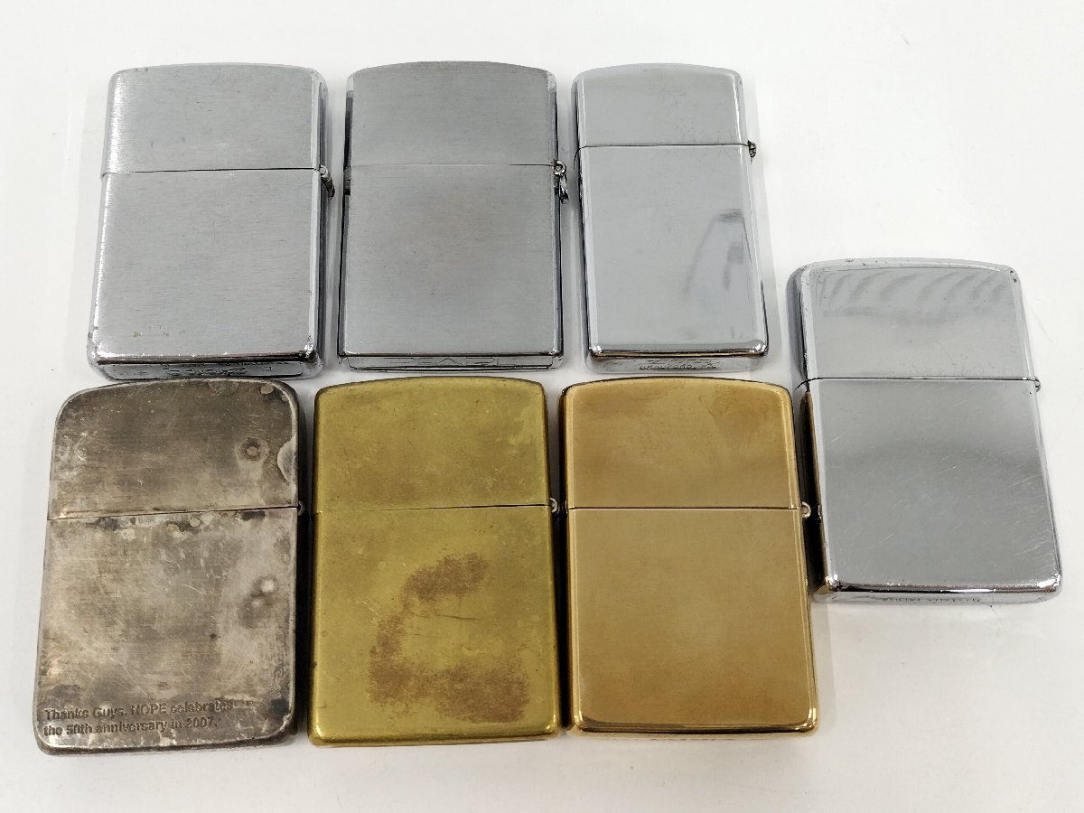 ●ジャンク 未点検 zippo ジッポー オイルライター まとめ 7本セット[ne]matomeU22_画像3