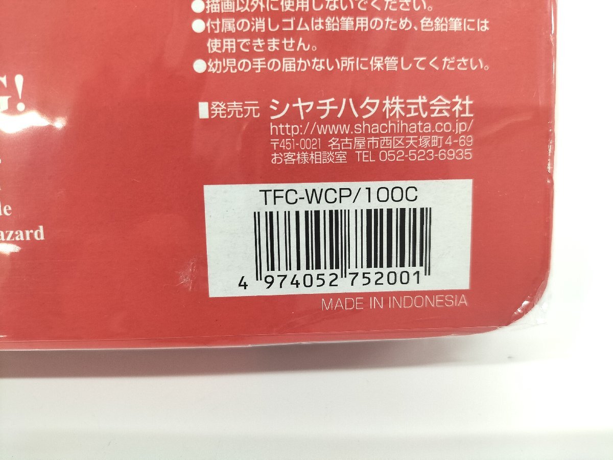 ●未使用 ファーバーカステル 水性色鉛筆 平缶 100色セット TFC-WCP/100C FABER CASTELL シャチハタ（4）_画像3