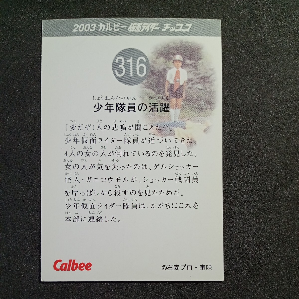 ◆カルビー仮面ライダーカード 2003 4枚セット ②_画像4