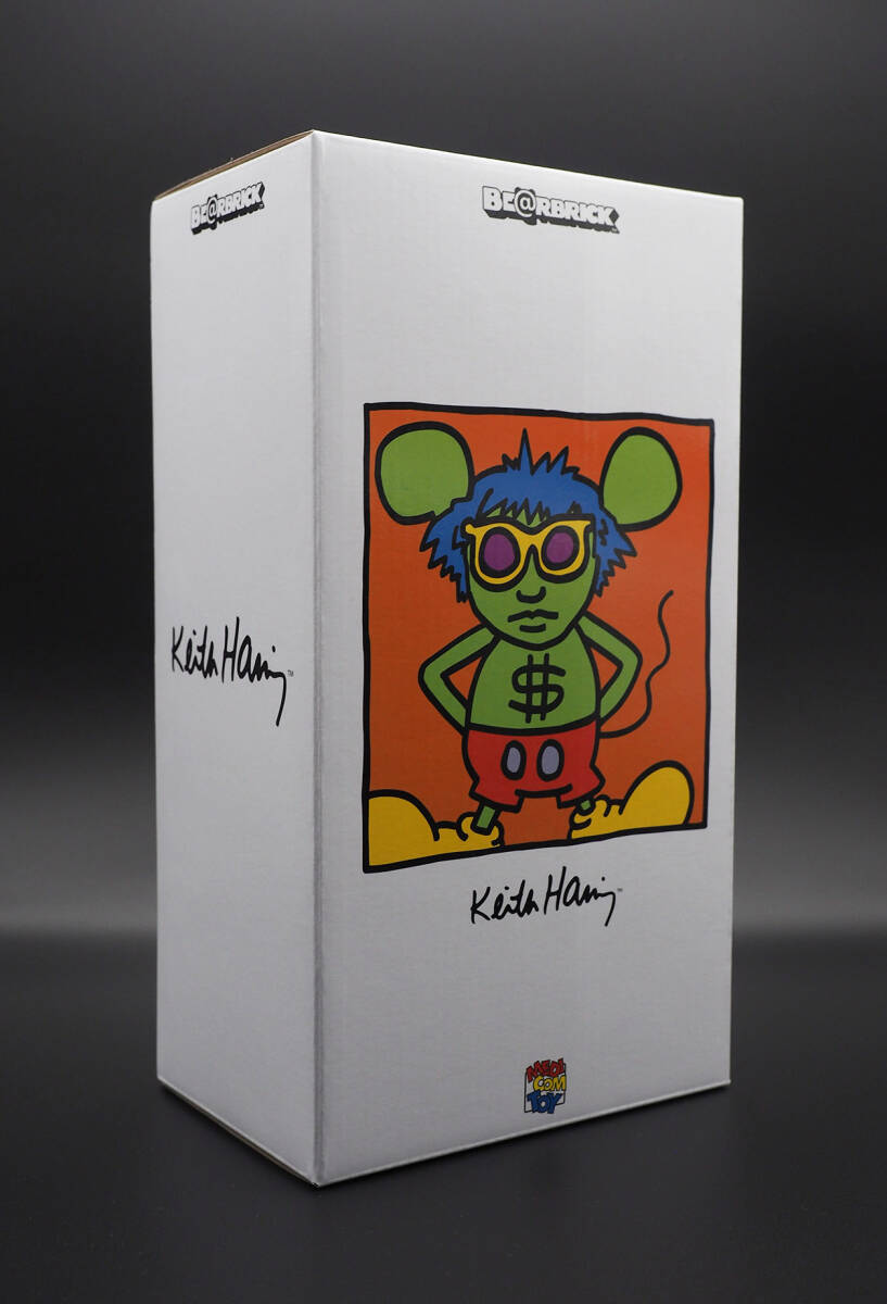 ◎BE@RBRICK Andy Mouse 400%◎ベアブリック400％ アンディマウス キースヘリング（限定品）◎MEDICOM TOY◎2022年5月発売商品◎_画像8