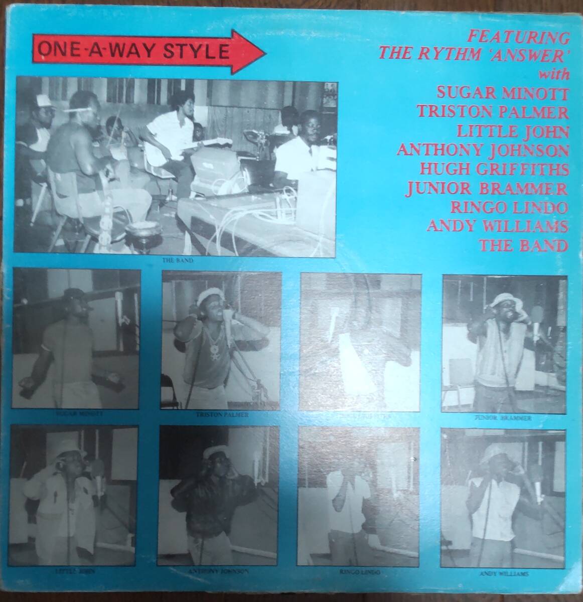 reggaeオムニバスアルバム LPレコード one a way style featuring the rythm answer_画像1